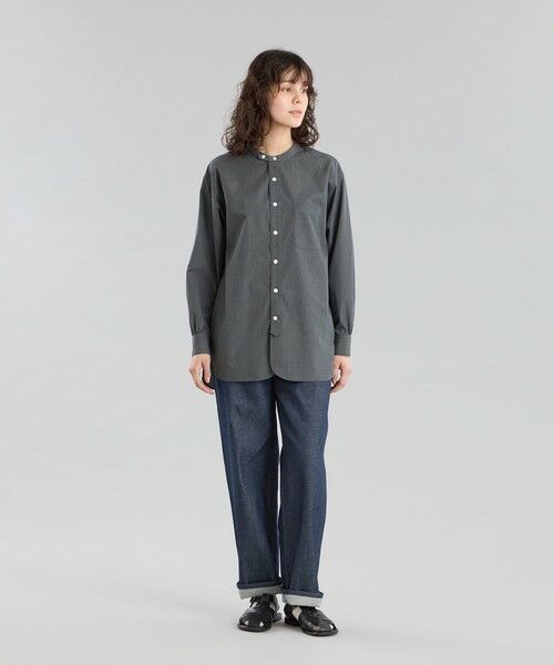 MACKINTOSH PHILOSOPHY / マッキントッシュ フィロソフィー シャツ・ブラウス | GREY LABEL シャンブレーバンドカラーシャツ | 詳細1