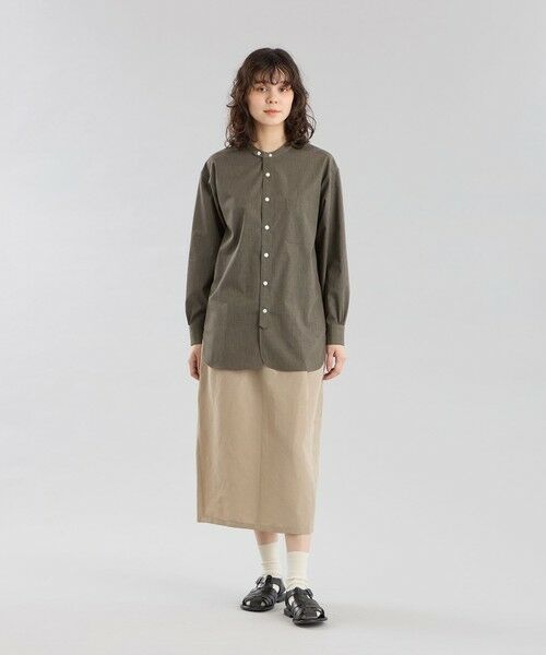 MACKINTOSH PHILOSOPHY / マッキントッシュ フィロソフィー シャツ・ブラウス | GREY LABEL シャンブレーバンドカラーシャツ | 詳細2