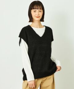 MACKINTOSH PHILOSOPHY / マッキントッシュ フィロソフィー ニット・セーター | GREY LABEL モヘアミックスVネックベスト