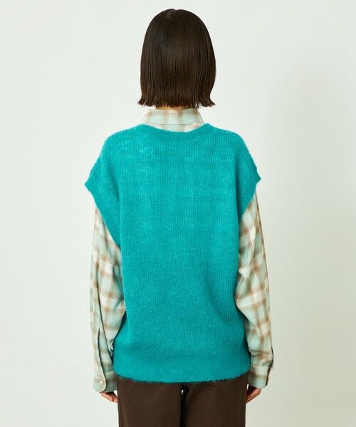 MACKINTOSH PHILOSOPHY / マッキントッシュ フィロソフィー ニット・セーター | GREY LABEL モヘアミックスVネックベスト | 詳細5
