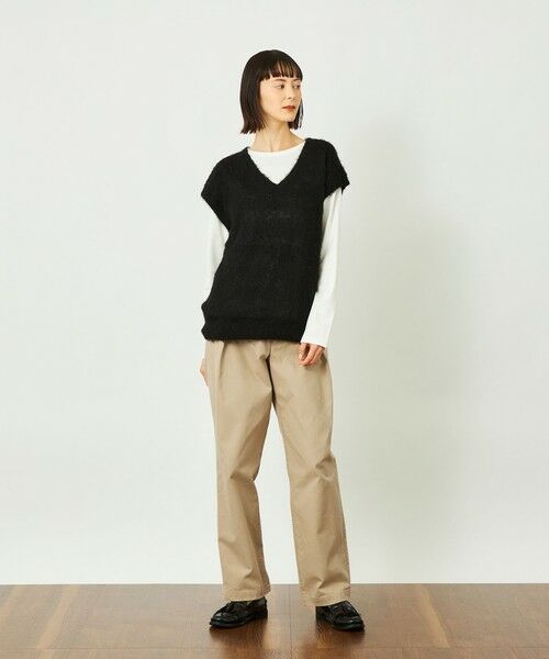 MACKINTOSH PHILOSOPHY / マッキントッシュ フィロソフィー ニット・セーター | GREY LABEL モヘアミックスVネックベスト | 詳細1