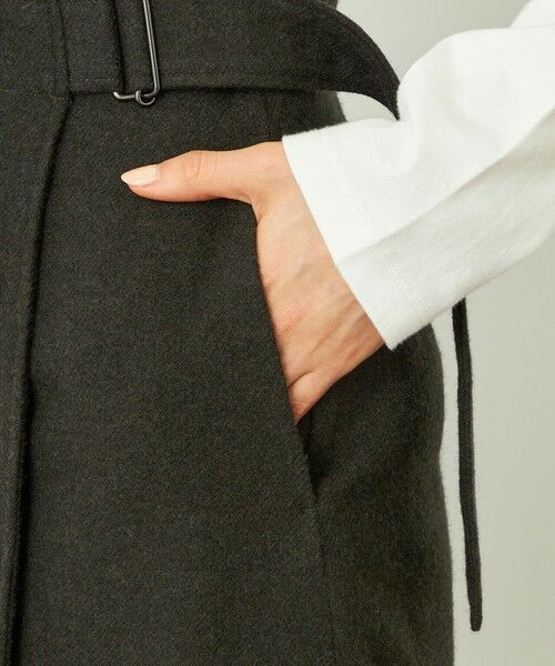 MACKINTOSH PHILOSOPHY / マッキントッシュ フィロソフィー ロング・マキシ丈スカート | GREY LABEL ウールフラノラップスカート | 詳細8