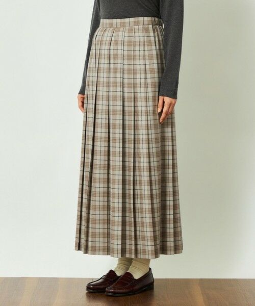 MACKINTOSH PHILOSOPHY / マッキントッシュ フィロソフィー ロング・マキシ丈スカート | GREY LABEL チェックプリーツスカート | 詳細4