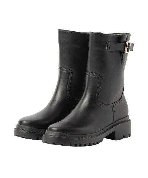 マッキントッシュ　ブラックロングブーツ Sサイズ マッキントッシュ ロンドン MACKINTOSH LONDON ロングブーツ