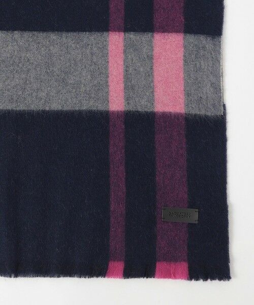 MACKINTOSH PHILOSOPHY / マッキントッシュ フィロソフィー マフラー・ショール・スヌード・ストール | ウォッシャブルカシミヤチェックストール | 詳細4