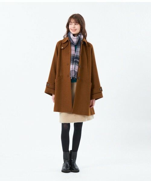 MACKINTOSH PHILOSOPHY / マッキントッシュ フィロソフィー マフラー・ショール・スヌード・ストール | ウォッシャブルカシミヤハウスチェックマフラー | 詳細1