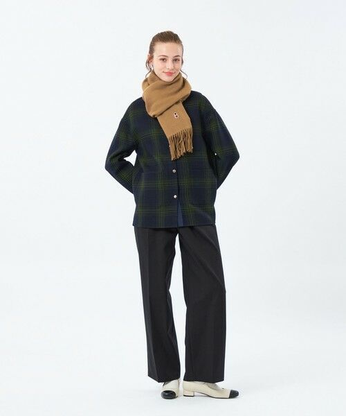 MACKINTOSH PHILOSOPHY / マッキントッシュ フィロソフィー マフラー・ショール・スヌード・ストール | 【WEB&一部店舗限定】バッキンガムベア ウールマフラー | 詳細5