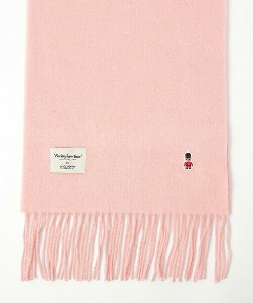 MACKINTOSH PHILOSOPHY / マッキントッシュ フィロソフィー マフラー・ショール・スヌード・ストール | 【WEB&一部店舗限定】バッキンガムベア ウールマフラー | 詳細7