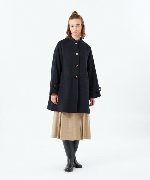 MACKINTOSH PHILOSOPHY / マッキントッシュ フィロソフィー その他アウター | 【WELBURY NO COLLAR（ウェルベリーノーカラー）】ウールメルトン製 | 詳細3