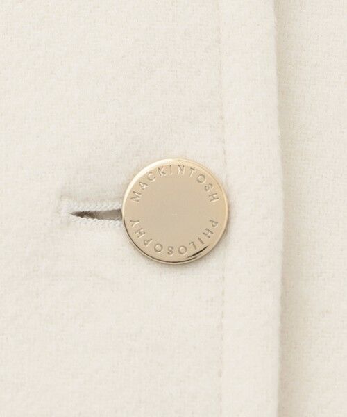 MACKINTOSH PHILOSOPHY / マッキントッシュ フィロソフィー その他アウター | 【WELBURY NO COLLAR（ウェルベリーノーカラー）】ウールメルトン製 | 詳細9