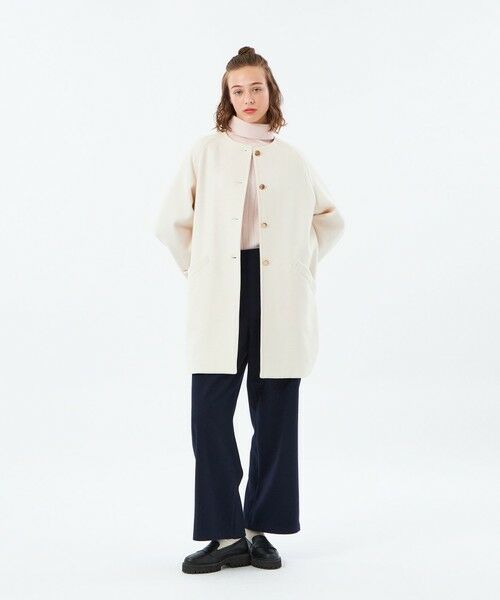 MACKINTOSH PHILOSOPHY / マッキントッシュ フィロソフィー その他アウター | 【WELBURY NO COLLAR（ウェルベリーノーカラー）】ウールメルトン製 | 詳細1