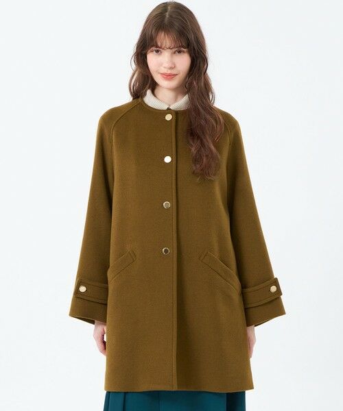 MACKINTOSH PHILOSOPHY/マッキントッシュ フィロソフィー 【WELBURY NO COLLAR(ウェルベリーノーカラー)】ウールメルトン製 キャメル1 38 MACKINTOSH PHILOSOPHY/マッキントッシュ フィロソフィー 【WELBURY NO COLLAR(ウェルベリーノーカラー)】ウールメルトン製 キャメル1 38