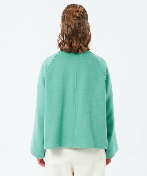 MACKINTOSH PHILOSOPHY / マッキントッシュ フィロソフィー その他アウター | 【WELBURY NO COLLAR SHORT（ウェルベリーノーカラーショート）】ウールメルトン製 | 詳細9