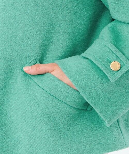 MACKINTOSH PHILOSOPHY / マッキントッシュ フィロソフィー その他アウター | 【WELBURY NO COLLAR SHORT（ウェルベリーノーカラーショート）】ウールメルトン製 | 詳細10