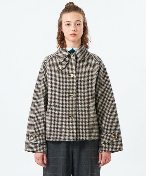 MACKINTOSH PHILOSOPHY / マッキントッシュ フィロソフィー その他アウター | 【WEB&一部店舗限定】【WELBURY SHORT（ウェルベリーショート）】HEAT TWEED製 | 詳細4