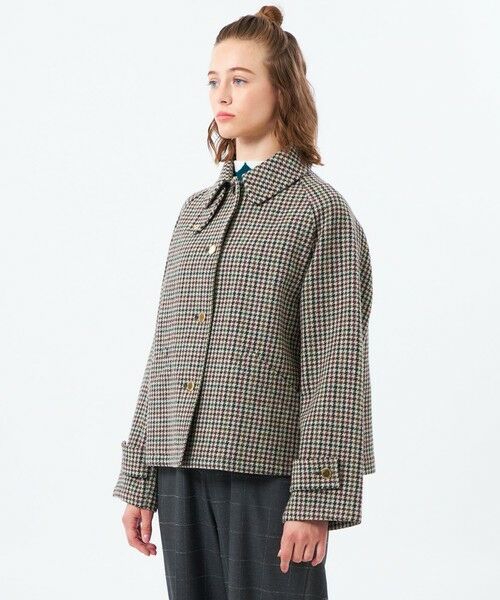 MACKINTOSH PHILOSOPHY / マッキントッシュ フィロソフィー その他アウター | 【WEB&一部店舗限定】【WELBURY SHORT（ウェルベリーショート）】HEAT TWEED製 | 詳細5