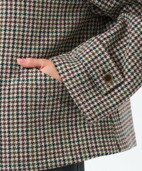 MACKINTOSH PHILOSOPHY / マッキントッシュ フィロソフィー その他アウター | 【WEB&一部店舗限定】【WELBURY SHORT（ウェルベリーショート）】HEAT TWEED製 | 詳細8