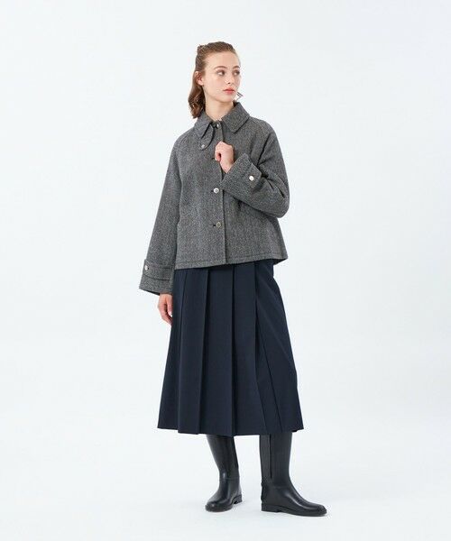 MACKINTOSH PHILOSOPHY / マッキントッシュ フィロソフィー その他アウター | 【WEB&一部店舗限定】【WELBURY SHORT（ウェルベリーショート）】HEAT TWEED製 | 詳細2