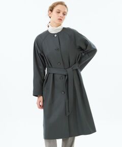 MACKINTOSH PHILOSOPHY / マッキントッシュ フィロソフィー その他アウター | 【WEB&一部店舗限定】メルトンノーカラーコート