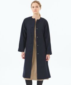 MACKINTOSH PHILOSOPHY / マッキントッシュ フィロソフィー その他アウター | 【WEB&一部店舗限定】メルトンノーカラーコート