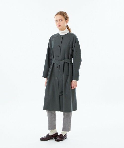 MACKINTOSH PHILOSOPHY / マッキントッシュ フィロソフィー その他アウター | 【WEB&一部店舗限定】メルトンノーカラーコート | 詳細1