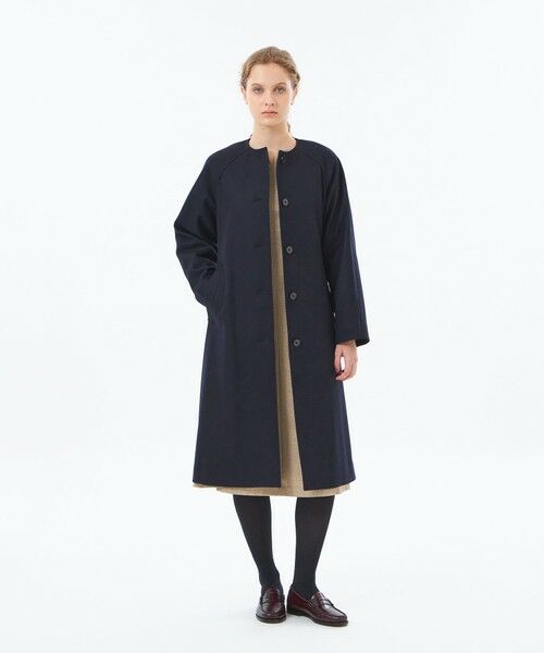 MACKINTOSH PHILOSOPHY / マッキントッシュ フィロソフィー その他アウター | 【WEB&一部店舗限定】メルトンノーカラーコート | 詳細2