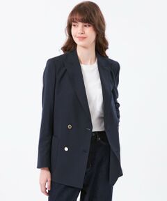 MACKINTOSH PHILOSOPHY / マッキントッシュ フィロソフィー ノーカラージャケット | 【WEB&一部店舗限定】ダブルブレストブレザー