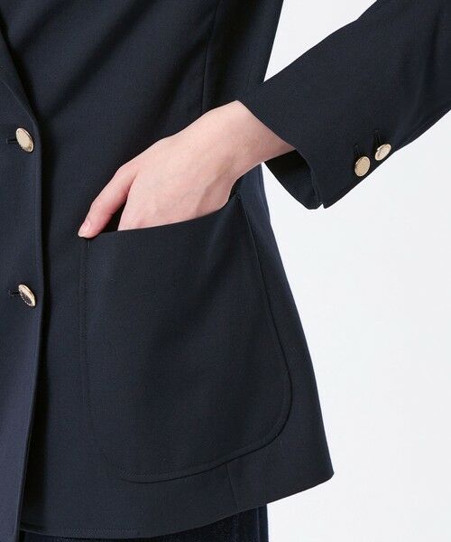 MACKINTOSH PHILOSOPHY / マッキントッシュ フィロソフィー ノーカラージャケット | 【WEB&一部店舗限定】ダブルブレストブレザー | 詳細5