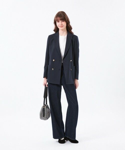 MACKINTOSH PHILOSOPHY / マッキントッシュ フィロソフィー ノーカラージャケット | 【WEB&一部店舗限定】ダブルブレストブレザー | 詳細1