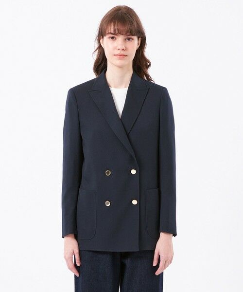 MACKINTOSH PHILOSOPHY / マッキントッシュ フィロソフィー ノーカラージャケット | 【WEB&一部店舗限定】ダブルブレストブレザー | 詳細2