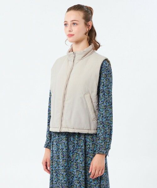 MACKINTOSH PHILOSOPHY / マッキントッシュ フィロソフィー ブルゾン | スタンドカラーパデットベスト | 詳細4