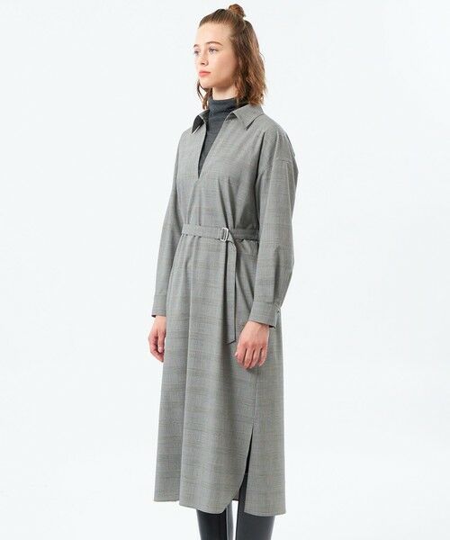 MACKINTOSH PHILOSOPHY / マッキントッシュ フィロソフィー ロング・マキシ丈ワンピース | ウールトロスキッパーワンピース | 詳細4