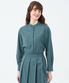 MACKINTOSH PHILOSOPHY / マッキントッシュ フィロソフィー シャツ・ブラウス | ウールトロバンドカラーシャツ