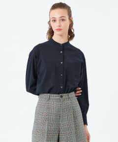 MACKINTOSH PHILOSOPHY / マッキントッシュ フィロソフィー シャツ・ブラウス | ウールトロバンドカラーシャツ