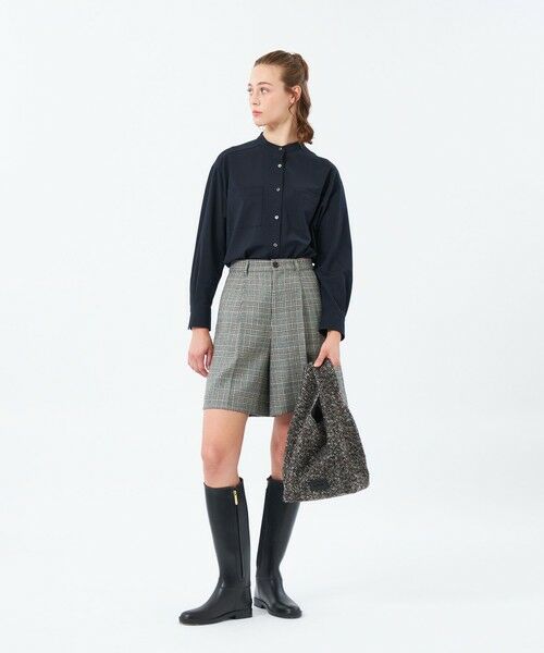 MACKINTOSH PHILOSOPHY / マッキントッシュ フィロソフィー シャツ・ブラウス | ウールトロバンドカラーシャツ | 詳細3