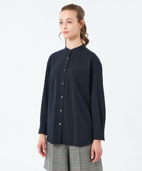 MACKINTOSH PHILOSOPHY / マッキントッシュ フィロソフィー シャツ・ブラウス | ウールトロバンドカラーシャツ | 詳細5