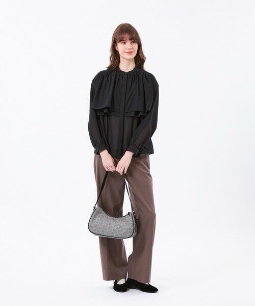 MACKINTOSH PHILOSOPHY / マッキントッシュ フィロソフィー シャツ・ブラウス | ボイルローンラッフルブラウス | 詳細1