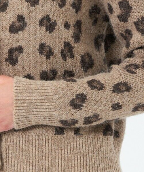 MACKINTOSH PHILOSOPHY / マッキントッシュ フィロソフィー ニット・セーター | レオパードニットカーディガン | 詳細5