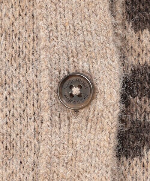 MACKINTOSH PHILOSOPHY / マッキントッシュ フィロソフィー ニット・セーター | レオパードニットカーディガン | 詳細6