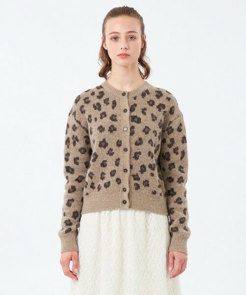 MACKINTOSH PHILOSOPHY / マッキントッシュ フィロソフィー ニット・セーター | レオパードニットカーディガン | 詳細2