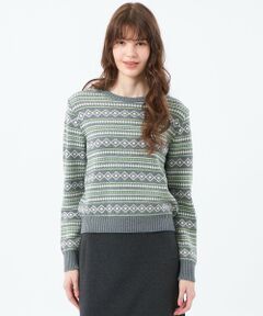 MACKINTOSH PHILOSOPHY / マッキントッシュ フィロソフィー ニット・セーター | フェアアイルウィンターニット