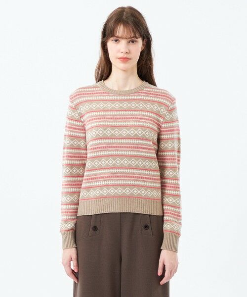 MACKINTOSH PHILOSOPHY / マッキントッシュ フィロソフィー ニット・セーター | フェアアイルウィンターニット | 詳細3