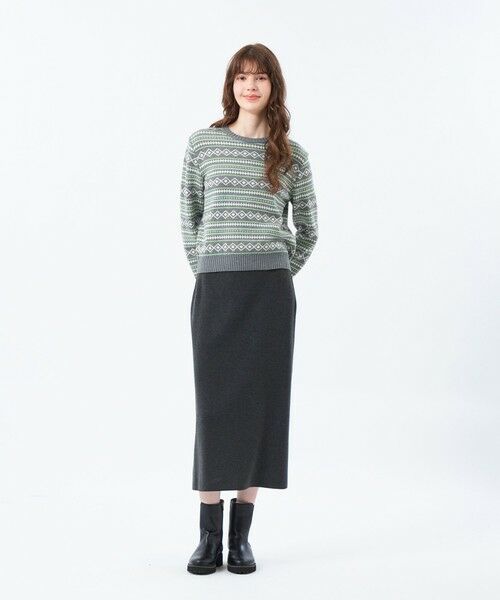 MACKINTOSH PHILOSOPHY / マッキントッシュ フィロソフィー ニット・セーター | フェアアイルウィンターニット | 詳細1