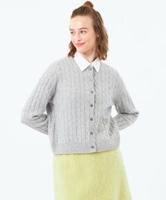 MACKINTOSH PHILOSOPHY / マッキントッシュ フィロソフィー ニット・セーター | ウールカシミヤケーブルカーディガン