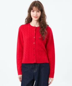 MACKINTOSH PHILOSOPHY / マッキントッシュ フィロソフィー ニット・セーター | ウールカシミヤケーブルカーディガン