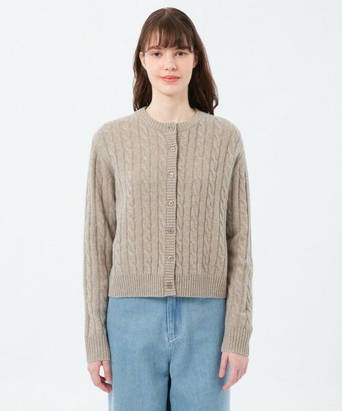 MACKINTOSH PHILOSOPHY / マッキントッシュ フィロソフィー ニット・セーター | ウールカシミヤケーブルカーディガン | 詳細5