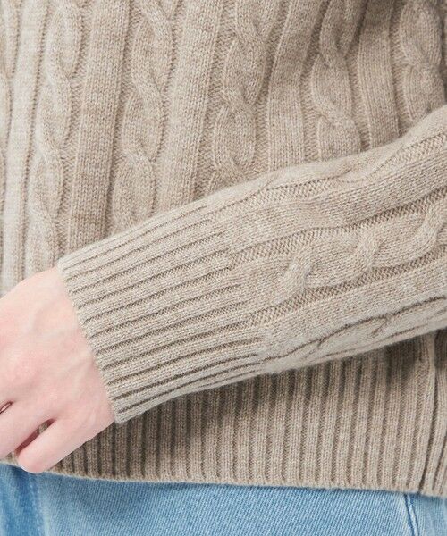 MACKINTOSH PHILOSOPHY / マッキントッシュ フィロソフィー ニット・セーター | ウールカシミヤケーブルカーディガン | 詳細8
