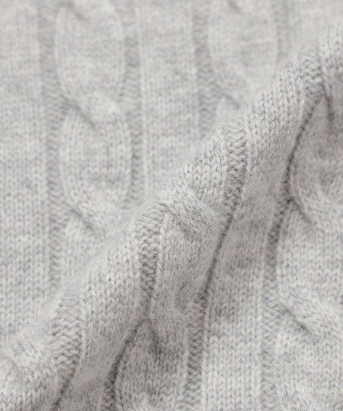 MACKINTOSH PHILOSOPHY / マッキントッシュ フィロソフィー ニット・セーター | ウールカシミヤケーブルカーディガン | 詳細10