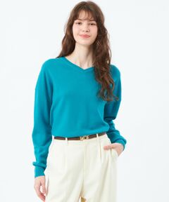 MACKINTOSH PHILOSOPHY / マッキントッシュ フィロソフィー ニット・セーター | ウールカシミヤVネックプルオーバー