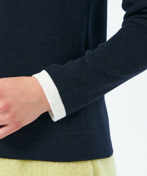 MACKINTOSH PHILOSOPHY / マッキントッシュ フィロソフィー ニット・セーター | 【2025年秋冬モデル】Cleric Collar Knit グリッター | 詳細7